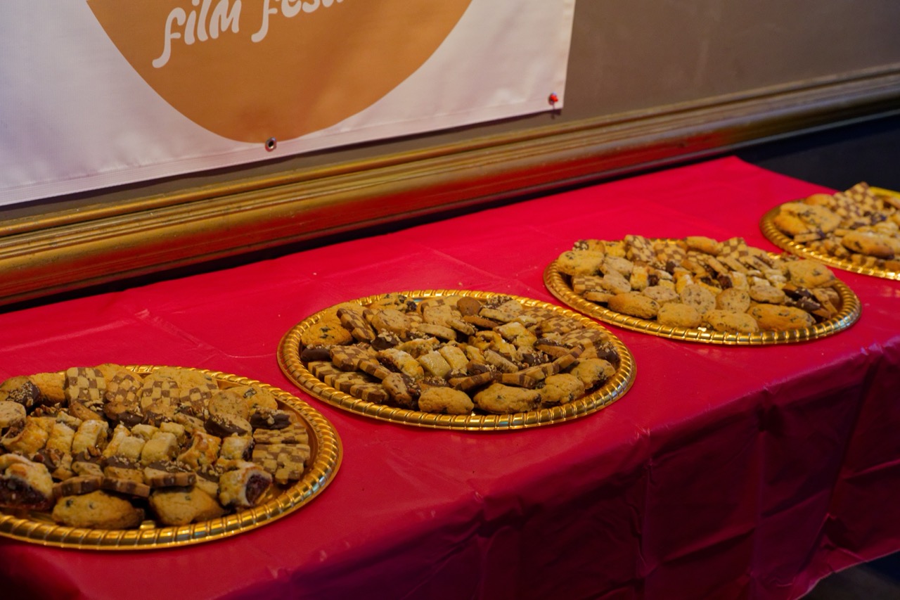 Cookie table at the festival
