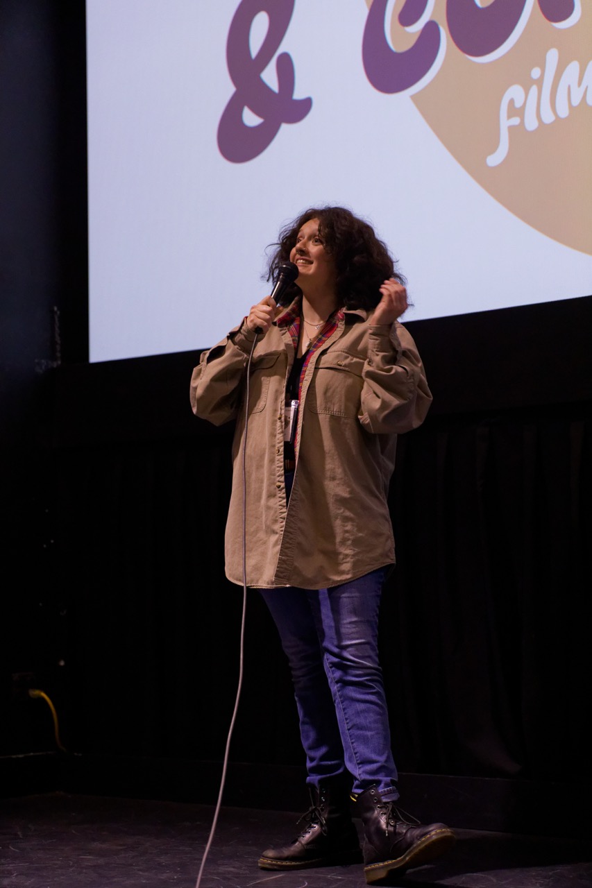 Live comedy performance